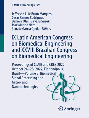 cover image of IX Latin American Congress on Biomedical Engineering and XXVIII Brazilian Congress on Biomedical Engineering